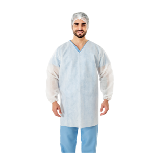 AVENTAL EM TNT DESCARTÁVEL FECHADO